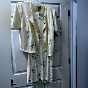 Spring sundress with jacket